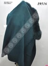 Bayan Gerçek Deri Klasik Luxury Kaban  Triko Tilki Yeşil mk-bbk-19-19-19516 FA2
