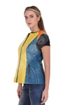 Bayan Gerçek Deri Klasik Yelek  Multi Color YLK-B-1282-19578 FA2