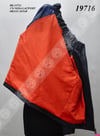 Bayan Gerçek Deri Spor Ceket Oversize Lacivert BK-1457A-19716 FA2