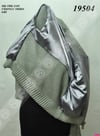 Bayan Gerçek Deri Spor Luxury Mont Beli Lastikli Vizon Triko Gri mk-trk-3169-19504 FA2