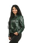 Bayan Gerçek Deri Spor Luxury Mont Komple  Yeşil bk-382-19135 FA2