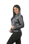 Bayan Gerçek Deri Spor Luxury Mont Komple Piton Mavi bk-1146-19179 FA2