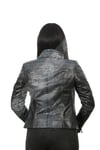 Bayan Gerçek Deri Spor Luxury Mont Komple Piton Mavi bk-1146-19179 FA2