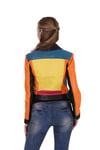 Bayan Gerçek Deri Spor Mont Multi Color BK-827-19559 FA2