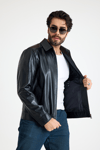 Erkek Bomber Deri̇ Ceket  – E25-K-909-BB-YK-KEM
