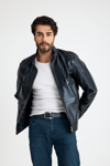Erkek Bomber Deri̇ Ceket  – E26-K-909-KEM