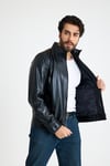 Erkek Bomber Deri̇ Ceket  – E26-K-909-KEM