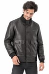 Erkek deri mont beli lastikli düğmeli.Code:24388