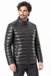 Erkek deri mont enine çizgili şime fermuarlı.Code:23919