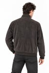 Erkek deri süet spor mont düğmeli beli lastikli.Code:24387