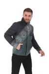 Erkek Gerçek Deri Kışlık Spor Şişme Mont FA3 K-1600 - 20062 Yeşil  FA3