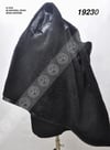 Men's Genuine Leather Classic Coat Astrakhan Underwear Black O-1276-19320