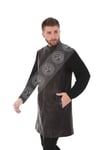 Erkek Gerçek Deri Klasik Kaban FA3 YLK-U-886 - 20040 Siyah FA3