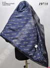 Erkek Gerçek Deri Klasik Kaban Su Geçirmez Kumaş Lacivert K-1470-19718 FA2