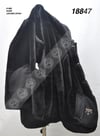 Men's Genuine Leather Classic Winter Coat Fur Black U-829-18847