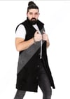 Erkek Gerçek Deri Klasik Luxury Kaban Siyah YLU-1628-20197 FA6