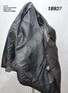 Men's Genuine Leather Classic Luxury Coat Gazelle Black U-1147-18927