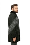 Erkek Gerçek Deri Klasik Luxury Kaban Swakara Piton Vizon Siyah K-1023-18480