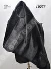 Men's Genuine Leather Shearling Winter Zippered Classic Coat Black CK-1610-19277