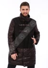 Erkek Gerçek Deri Spor Luxury Kışlık Kaban Kahve K-1589-20089 FA5