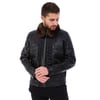 Erkek Gerçek Deri Spor Luxury Kroko Ceket Siyah K-990-18479 FA5