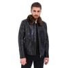 Erkek Gerçek Deri Spor Luxury Kroko Ceket Siyah K-990-18479 FA5