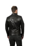 Erkek Gerçek Deri Spor Luxury Mont  Siyah K-740-18160 FA1