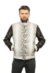 Erkek Gerçek Deri Spor Luxury Mont Komple  Naturel Kahve K-1385-19502 FA1