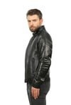 Erkek Gerçek Deri Spor Luxury Mont Komple  Siyah K-1385-19456 FA1