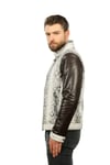 Erkek Gerçek Deri Spor Luxury Mont Komple  Naturel Kahve K-1385-19502 FA1