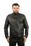 Erkek Gerçek Deri Spor Luxury Mont lu Kahverengi K-1129-19113 FA1