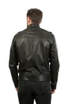 Erkek Gerçek Deri Spor Luxury Mont lu Kahverengi K-1129-19113 FA1
