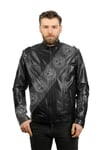 Erkek Gerçek Deri Spor Luxury Mont Piton Siyah K-1237-19129