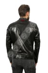 Erkek Gerçek Deri Spor Luxury Mont Piton Süet  Siyah K-1388-19487