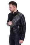 Erkek Gerçek Deri Spor Luxury Mont Piton Siyah YK-1382-19540