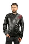 Erkek Gerçek Deri Spor Luxury Mont Piton Süet  Siyah K-1388-19488
