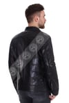 Erkek Gerçek Deri Spor Luxury Mont Piton Siyah YK-1382-19540