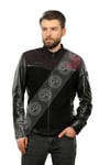 Erkek Gerçek Deri Spor Luxury Mont Piton Süet  Siyah K-1388-19487