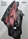 Men's Genuine Leather Sport Luxury Jacket Python Suede Elastic Waist Black K-1389-19486
