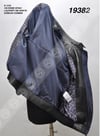 Erkek Gerçek Deri Spor Mont Beli Lastikli Siyah K-1316-19382