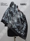 Men's Genuine Leather Sport Coat Elastic Waist Python Black KLJ-914-18082