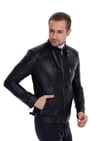 Erkek Gerçek Deri Spor Mont Siyah K-740-17411 FA1