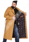 Erkek Kaşmir Klasik Luxury Kaban Hardal U-974-20288 FA6