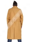 Erkek Kaşmir Klasik Luxury Kaban Hardal U-974-20288 FA6
