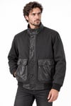 erkek mont beli lastikli deri detaylı spor.Code:23910