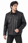 Erkek spor deri mont fermuarlı.Code:24391