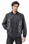 Erkek spor deri mont fermuarlı.Code:24373