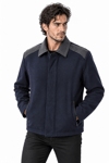 Erkek spor kaşe kaban fermuarlı.Code:24369