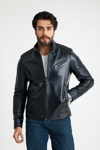 Fit Kısa Erkek Deri Ceket – E1-K-740