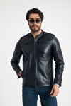 Fit Kısa Erkek Deri Ceket – E2-K-347-19876
